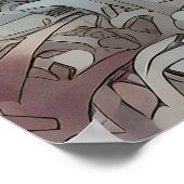 Landschappelijke Waterverf Poster (Hoek)