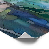 Landschappelijke Waterverf Poster (Hoek)