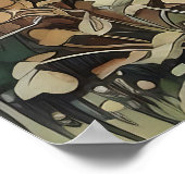 Landschappelijke Waterverf Poster (Hoek)