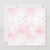 Landschappelijke zonnebloem glazen bruiloft uitnod kaart (Achterkant)