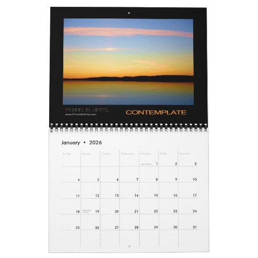 Landschappen 2012 kalender (Jan 2026)