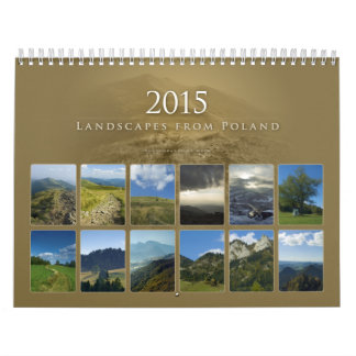 Landschappen 2015 uit Polen - Agenda Kalender