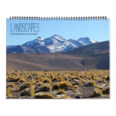 Landschappen 2025 groot kalender (Hoes)