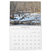 Landschappen #2 Perkiomen Valley PA Kalender (Jan 2027)