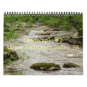 Landschappen #2 Perkiomen Valley PA Kalender (Hoes)