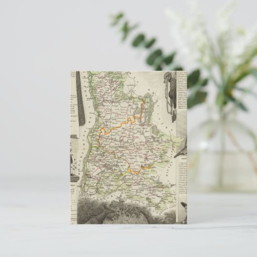 Landschappen Briefkaart (Staand voorkant)