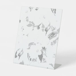 landschappen, en artistieke papieren creaties. ver reclamebord met voetstuk