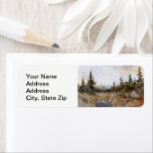 Landschappen en schilderachtig uitzichten, stekels etiket (Insitu)