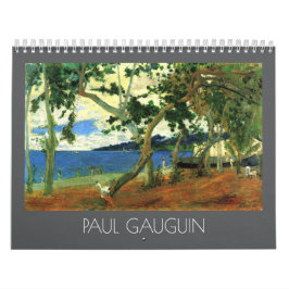 Landschappen en stillevens van Paul Gauguin Kalender