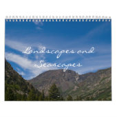 Landschappen en zeeslakken 2015 kalender (Hoes)