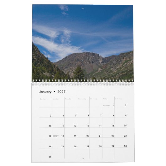 Landschappen en zeeslakken 2015 kalender (Jan 2027)
