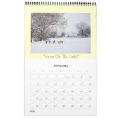 Landschappen Honden Stilleven Originele kunst 2024 Kalender (Jan 2026)