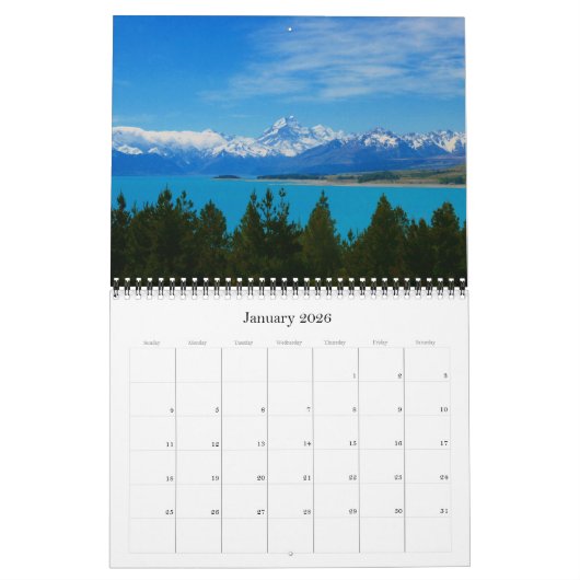 landschappen kalender (Jan 2026)