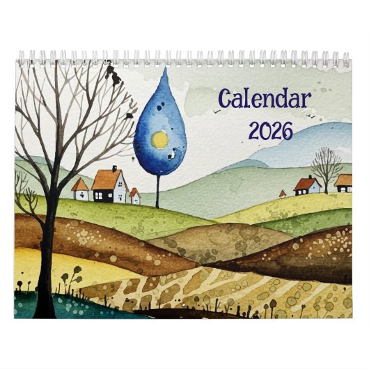 Landschappen Kalender (Hoes)