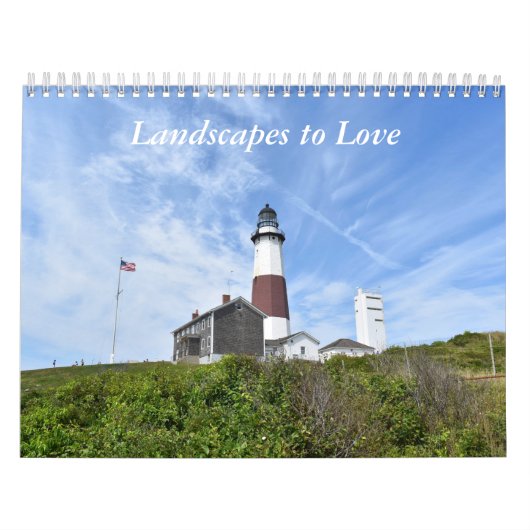 Landschappen naar de chartale agenda kalender (Hoes)