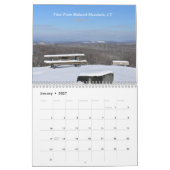 Landschappen naar de chartale agenda kalender (Jan 2027)