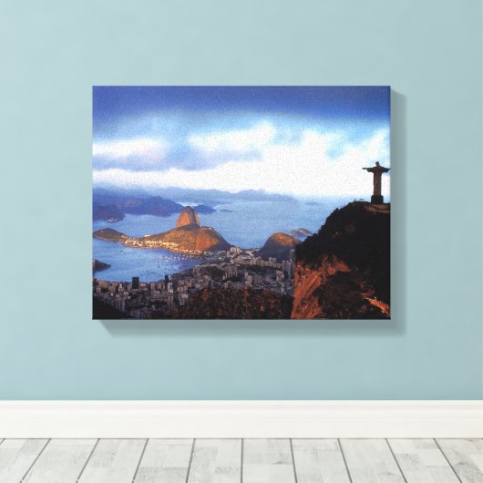 Landschappen Natuur Brazilië Rio de Janeiro Canvas Afdruk (Insitu (Houten vloer))