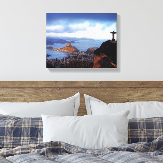Landschappen Natuur Brazilië Rio de Janeiro Canvas Afdruk (Insitu (Slaapkamer))