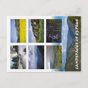 Landschappen op Cyprus Briefkaart