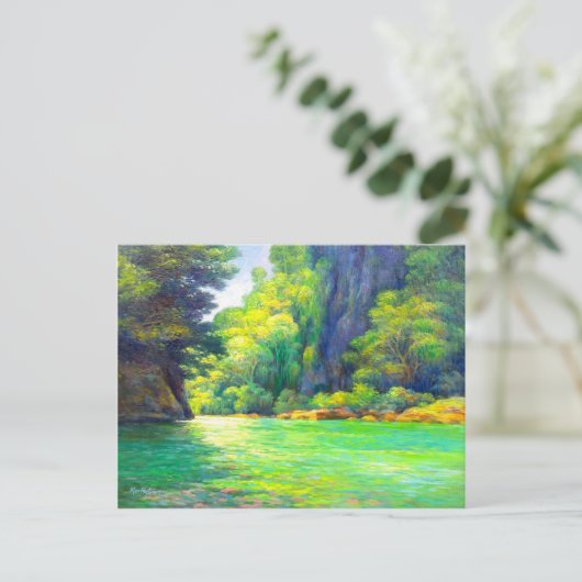 Landschappen op de Filipijnen Briefkaart (Staand voorkant)