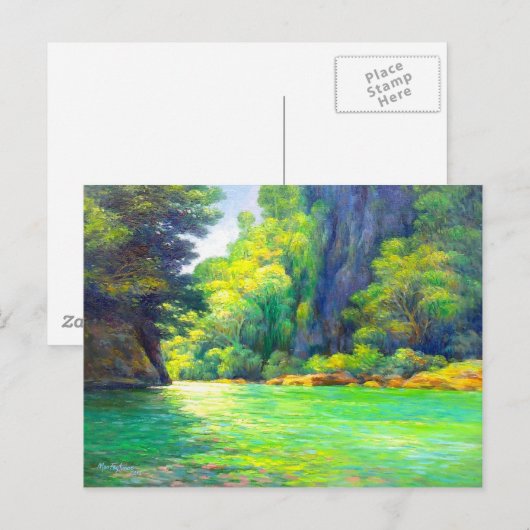 Landschappen op de Filipijnen Briefkaart (Voorkant / Achterkant)