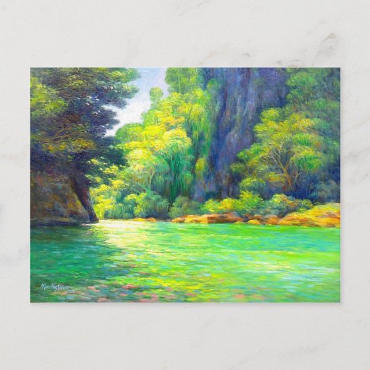 Landschappen op de Filipijnen Briefkaart (Voorkant)