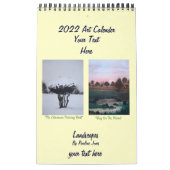 Landschappen Sneeuw en seizoensgebonden afbeelding Kalender (Hoes)