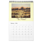 Landschappen Sneeuw en seizoensgebonden afbeelding Kalender (Feb 2026)