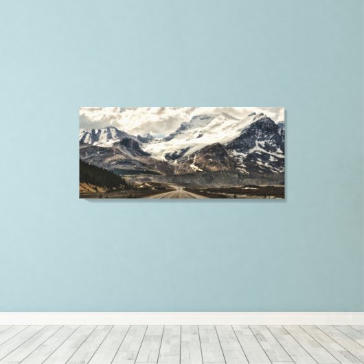 Landschappen van Alberta, Canada Canvas Afdruk (Insitu (Houten vloer))