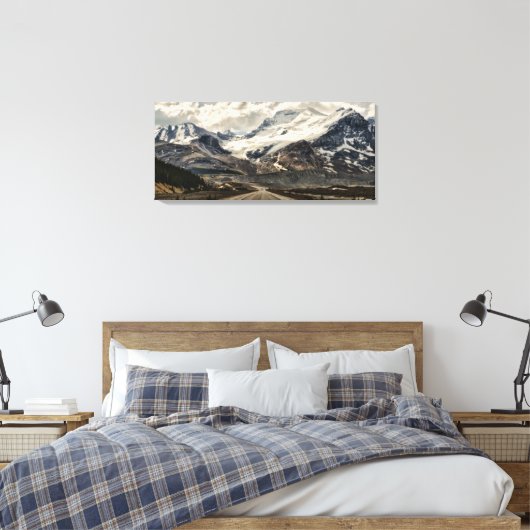 Landschappen van Alberta, Canada Canvas Afdruk (Insitu (Slaapkamer))