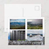 Landschappen van cyprus briefkaart (Voorkant / Achterkant)
