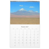 landschappen van de Atacamawoestijn Kalender (Jan 2027)