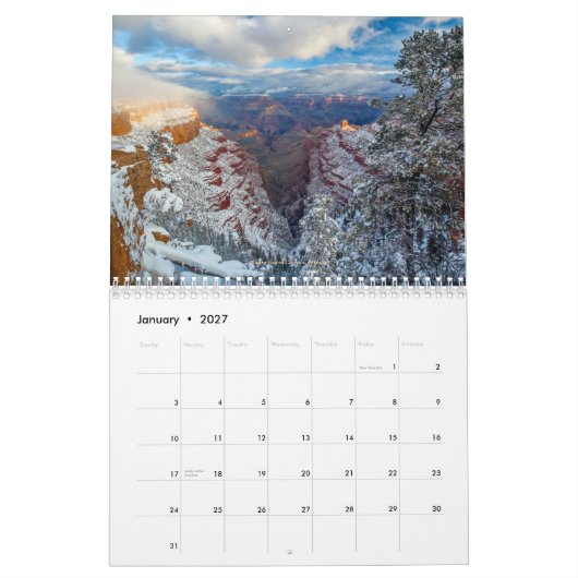 Landschappen van de West 2013-kalender Kalender (Jan 2027)