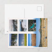 Landschappen van het briefkaart Cyprus (Voorkant / Achterkant)
