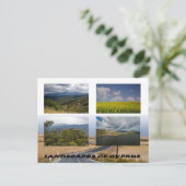 Landschappen van het briefkaart Cyprus (Staand voorkant)