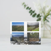 Landschappen van het briefkaart Cyprus (Staand voorkant)