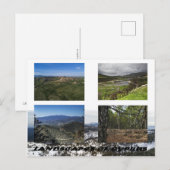 Landschappen van het briefkaart Cyprus (Voorkant / Achterkant)