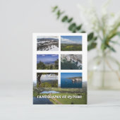 Landschappen van het briefkaart van cyprus (Staand voorkant)