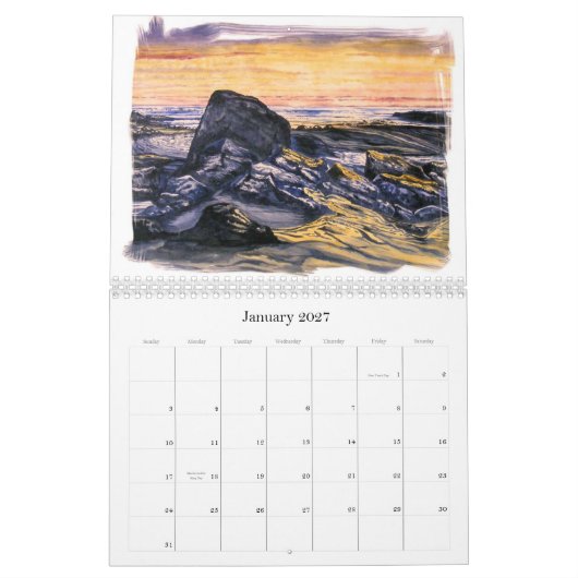 Landschappen van het Verenigd Koninkrijk Kalender (Jan 2027)