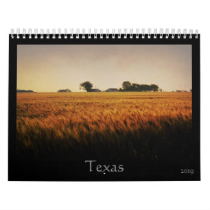 Landschappen van Texas Kalender
