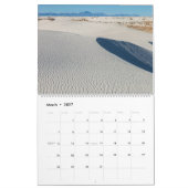 Landschappen van White Sands National Park Kalender (Mar 2027)