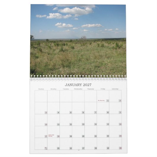 Landschappen van Zuid-Afrika Kalender (Jan 2027)