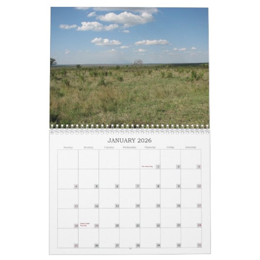 Landschappen van Zuid-Afrika Kalender (Jan 2026)