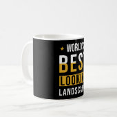 Landschappij voor tuinbouw koffiemok (Voorkant links)