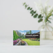 Landschapsarchitect | Achtertuin en gazon Visitekaartje (Staand voorkant)