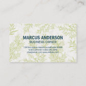 Landschapsarchitect | Boomverzorger Visitekaartje (Achterkant)