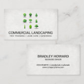 Landschapsarchitect | Boomvormen Visitekaartje (Voorkant / Achterkant)