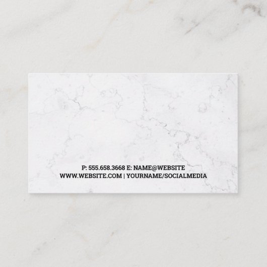 landschapsarchitect | gestileerde boom visitekaartje (Achterkant)