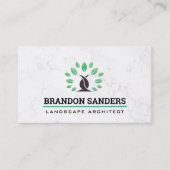 landschapsarchitect | gestileerde boom visitekaartje (Voorkant)