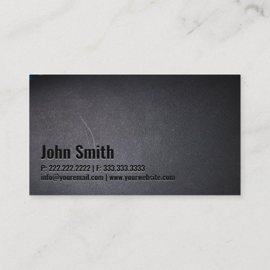 Landschapsarchitect Landscapp Bold Black Visitekaartje (Achterkant)